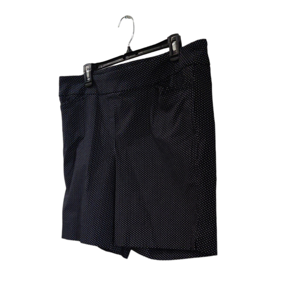 Hilary Radley Black/White Women's Pull-on Shorts Size XXL #1340 - Picture 3 of 5
